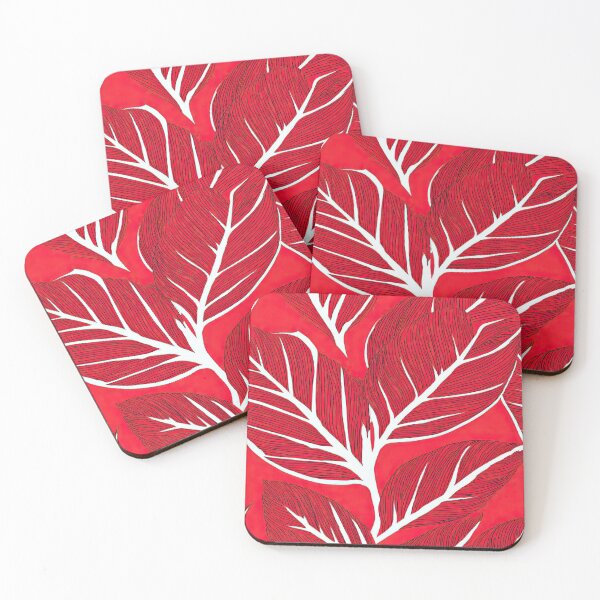 Item preview, Tropical Leaves in Soft Pastel Color Harmony designed and sold by Piotrek0001.