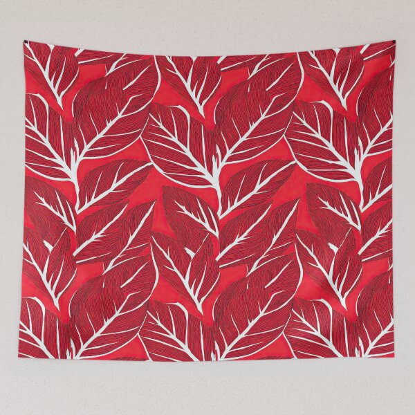 Item preview, Tropical Leaves in Soft Pastel Color Harmony designed and sold by Piotrek0001.