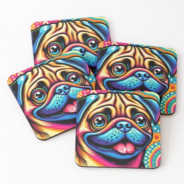 Item preview, Pug Dog Portrait  designed and sold by netz28.