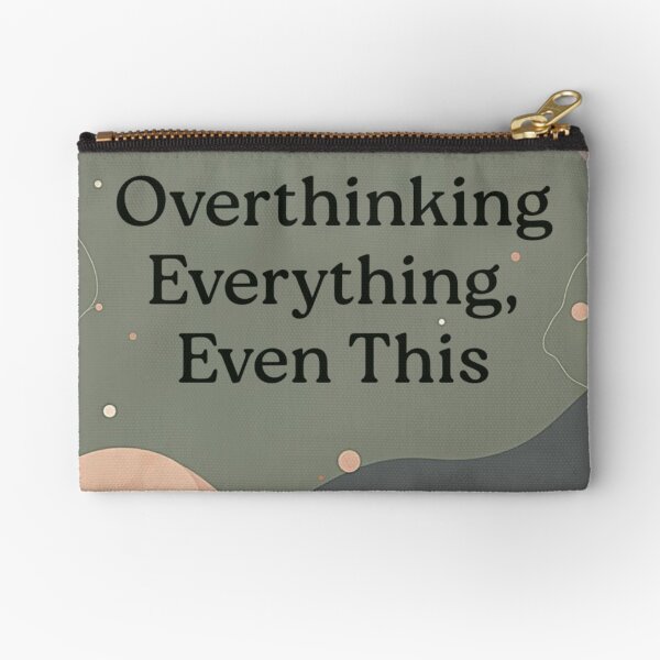 Item preview, Overthinking Everything, Even This Shirt designed and sold by SoftIntrovertCo.