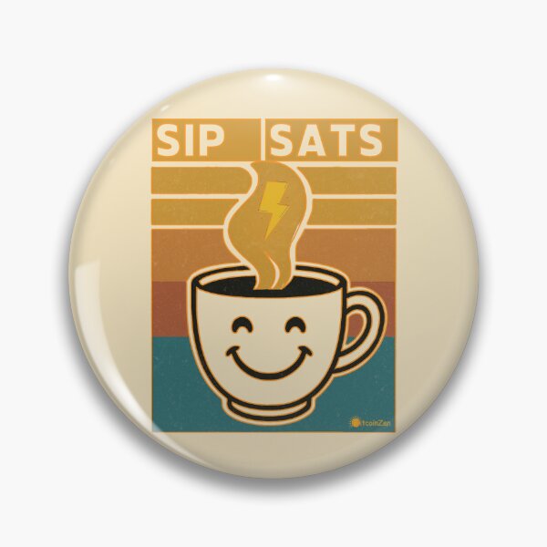 Item preview, Sip Sats – Coffee enjoyment with Lightning designed and sold by Silvernuit.