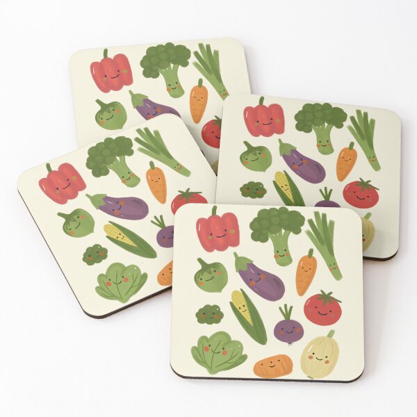 Item preview, Cute Veggie and Friends designed and sold by Napxcha.