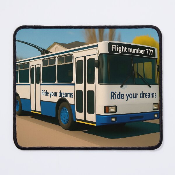 Item preview, Dream Ride Express: Trolleybus 777 designed and sold by Serhii Danko.
