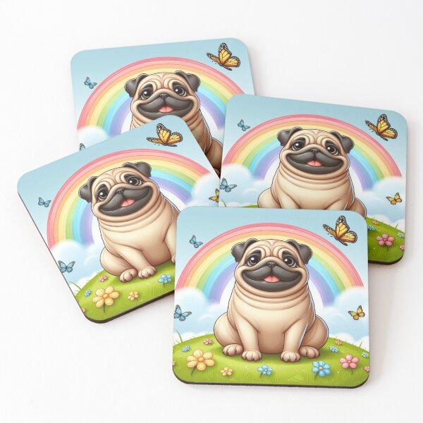 Item preview, Pug Dog Smiles  designed and sold by netz28.