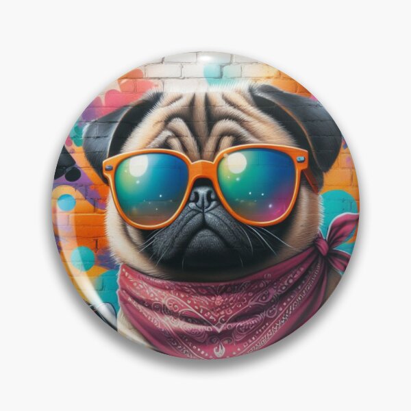 Item preview, Pug Dog Portrait  designed and sold by netz28.