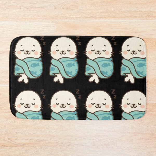 Item preview, Harbor Seals Sleeping Seal designed and sold by DamioPolArt.