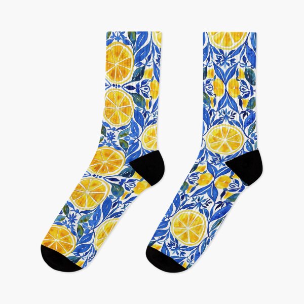 Item preview, Happy Lemons Pattern designed and sold by PG Illustration.