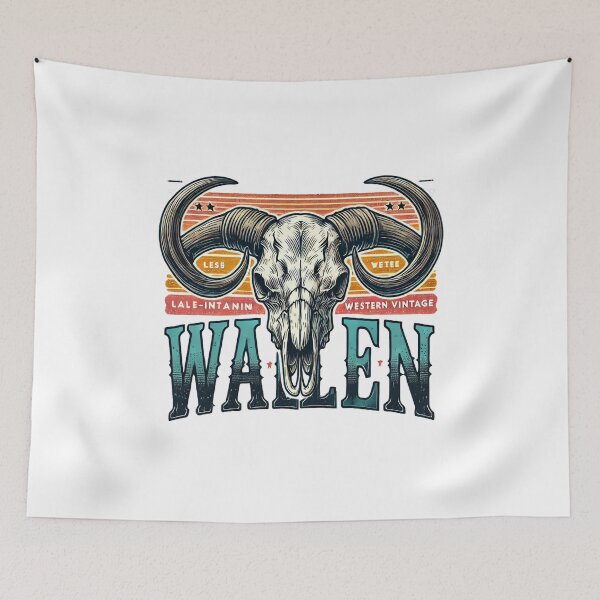 Item preview, Wallen Western Sweatshirt Png | Wallen 2023 tour | Wallen Bullhead tee | morgan wallen tour, wallen western gift, morgan wallen gift, wallen designed and sold by PixelBlooming.