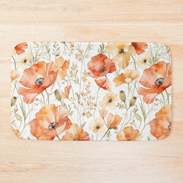 Item preview, Watercolor Poppies designed and sold by CoolPixels.