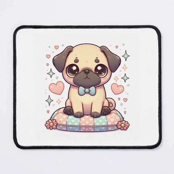 Item preview, Pug Dog Kawaii designed and sold by netz28.