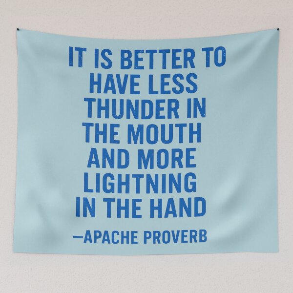 Item preview, It's Better To Have Less Thunder In The Mouth designed and sold by HowToCanadian.