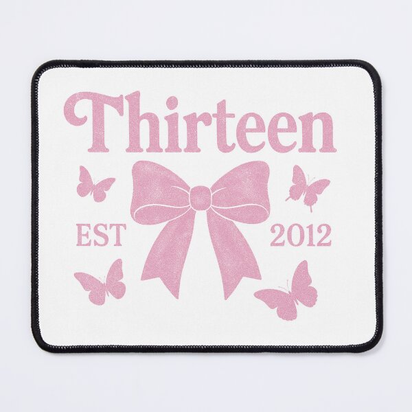 Item preview, Coquette Bow Thirteen | Established 2011 | 13th birthday outfit | 13th birthday era | Gift for 13 year old | Thirteenth birthday | Teenager designed and sold by PixelBlooming.