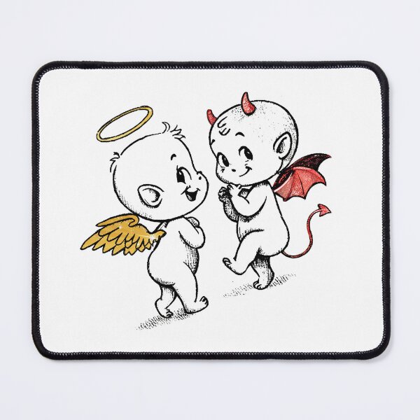 Item preview, Angel & Devil Babies designed and sold by NickTaroDesign.