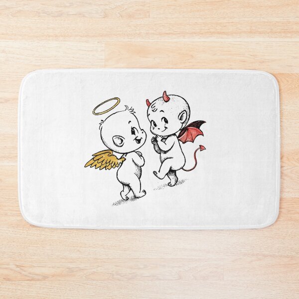 Item preview, Angel & Devil Babies designed and sold by NickTaroDesign.
