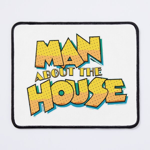 Item preview, Man About The House Logo designed and sold by IanBakerToons.