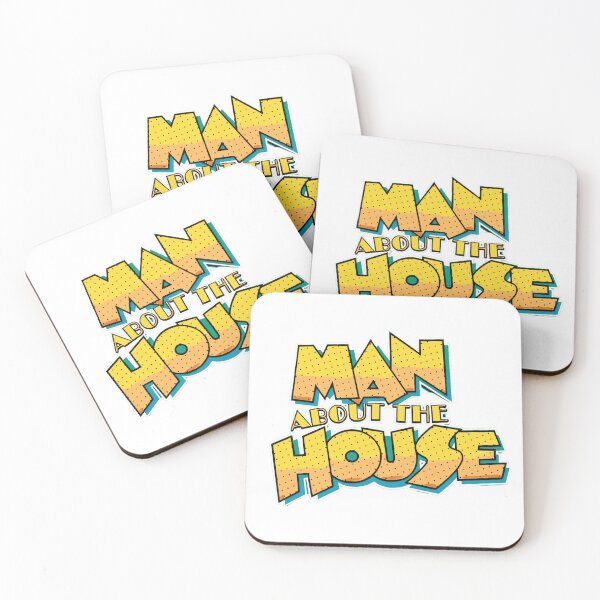 Item preview, Man About The House Logo designed and sold by IanBakerToons.