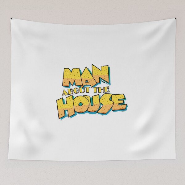 Item preview, Man About The House Logo designed and sold by IanBakerToons.