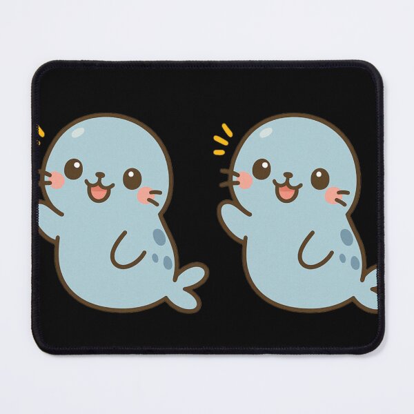 Item preview, Harbor Seals Seal waving hello designed and sold by DamioPolArt.