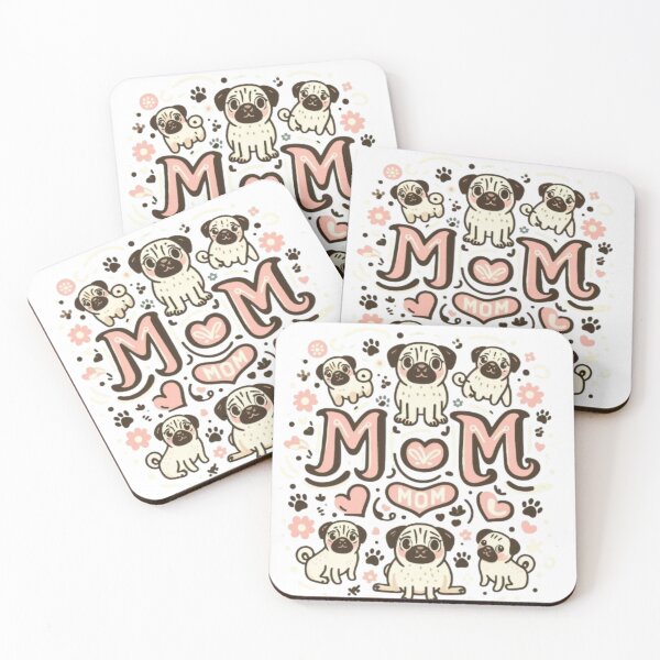 Artikelvorschau, Geschenke zum Suchbegriff: "Mops Mama" entworfen und verkauft von netz28.