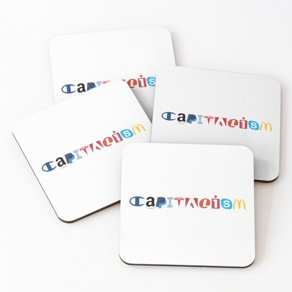 Item preview, Capitalism written with logos designed and sold by Thapsus.