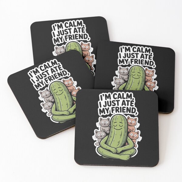 Item preview, Pickles and Panic Attacks –  Health Humor Artwork  designed and sold by FeelCreations.