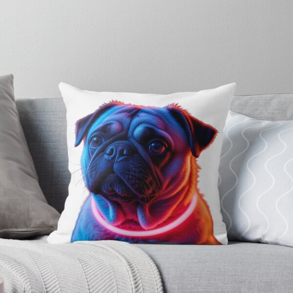 Item preview, Neon Pug Dog  designed and sold by netz28.