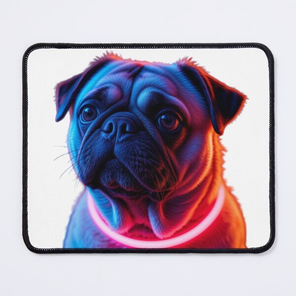 Item preview, Neon Pug Dog designed and sold by netz28.