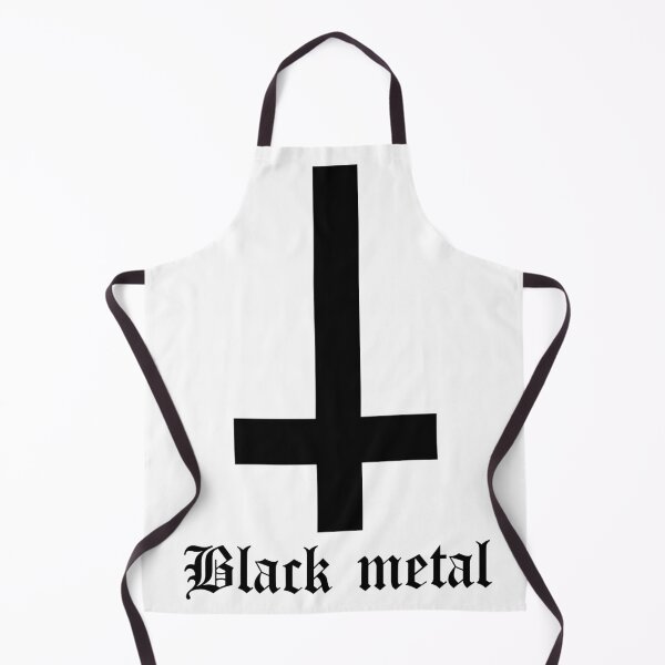 Item preview, Inverted Cross Black Metal Symbol – Dark Aesthetic Design designed and sold by TheKvltStudio.