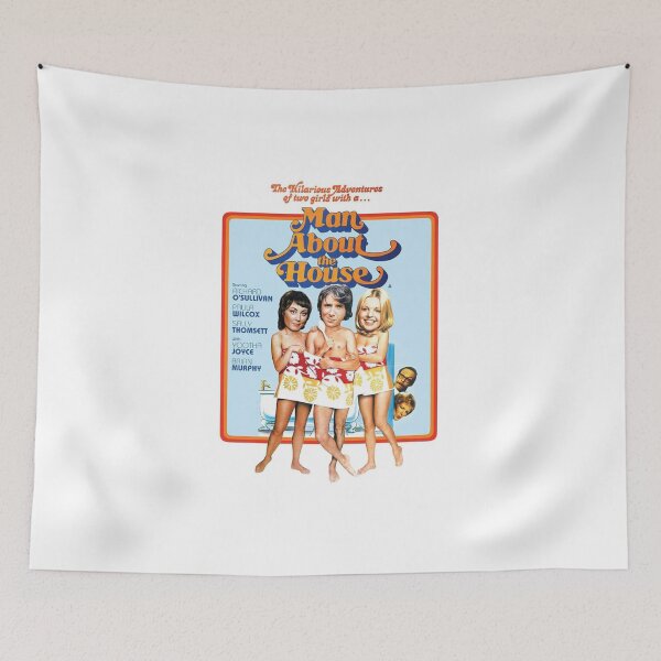 Item preview, Man About The House Poster Tribute designed and sold by IanBakerToons.