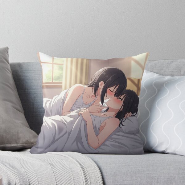 Aperçu de l'œuvre La tendresse matinale du couple YURI dans des draps blancs créée et vendue par GerwantSHOP.