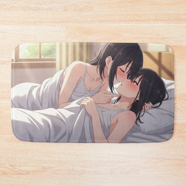 Item preview, Morning tenderness of the YURI couple in white sheets designed and sold by GerwantSHOP.