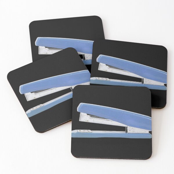 Item preview, Blue Office Stapler Stationery Art designed and sold by bvdesignart.