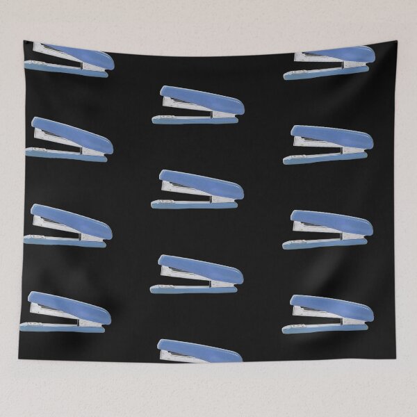 Item preview, Blue Office Stapler Stationery Art designed and sold by bvdesignart.