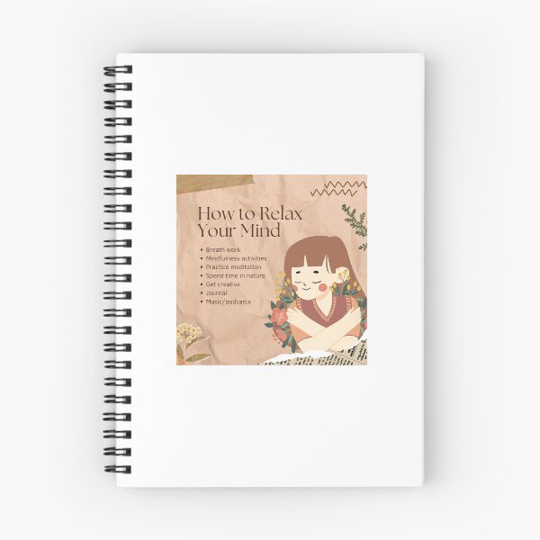 Item preview, This design is a gentle reminder to slow down and relax your mind. designed and sold by InsightTC.
