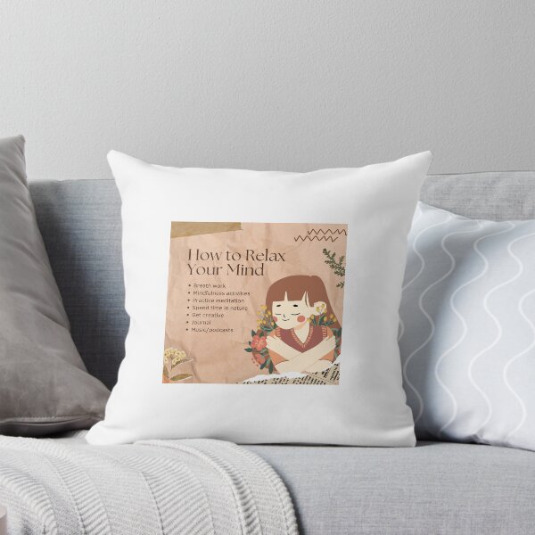 Item preview, This design is a gentle reminder to slow down and relax your mind. designed and sold by InsightTC.