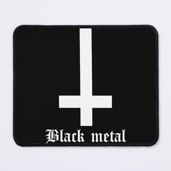 Item preview, Inverted Cross Black Metal Symbol – Dark Aesthetic Design designed and sold by TheKvltStudio.