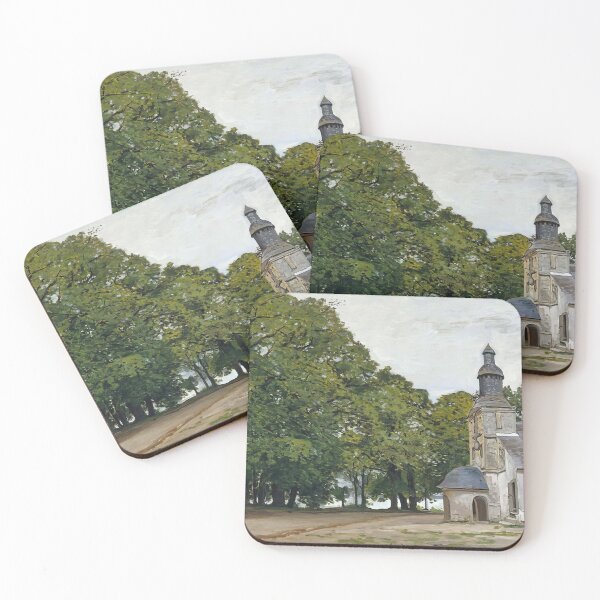 Item preview, The Chapel Notre Dame de Grace at Honfleur   1864 by Claude Monet  designed and sold by GabyddAlessandr.