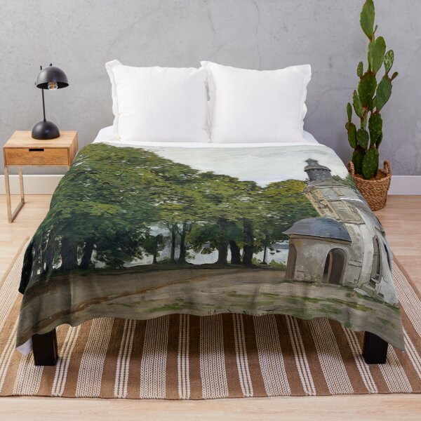 Item preview, The Chapel Notre Dame de Grace at Honfleur 1864 by Claude Monet designed and sold by GabyddAlessandr.