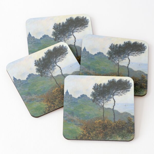 Item preview, The Church at Varengaville Grey Weather   1882 by Claude Monet  designed and sold by GabyddAlessandr.