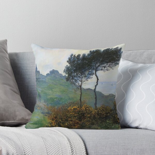 Item preview, The Church at Varengaville Grey Weather   1882 by Claude Monet  designed and sold by GabyddAlessandr.