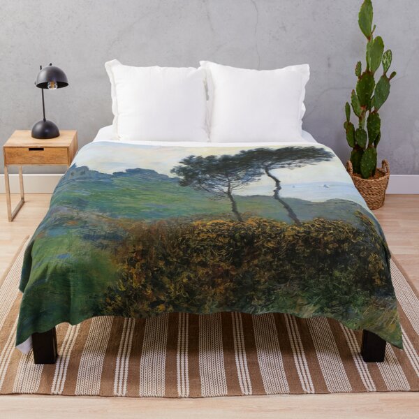 Item preview, The Church at Varengaville Grey Weather 1882 by Claude Monet designed and sold by GabyddAlessandr.
