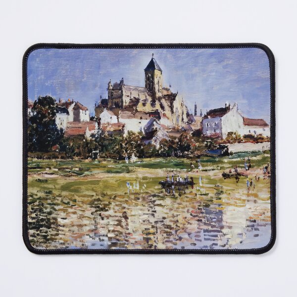 Item preview, The Church At Vetheuil 1880 by Claude Monet designed and sold by GabyddAlessandr.