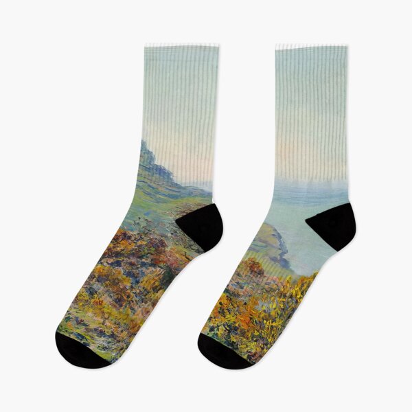 Item preview, The Church at Varengeville and the Gorge of Les Moutiers   1882 by Claude Monet  designed and sold by GabyddAlessandr.