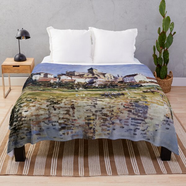 Item preview, The Church At Vetheuil   1880 by Claude Monet  designed and sold by GabyddAlessandr.