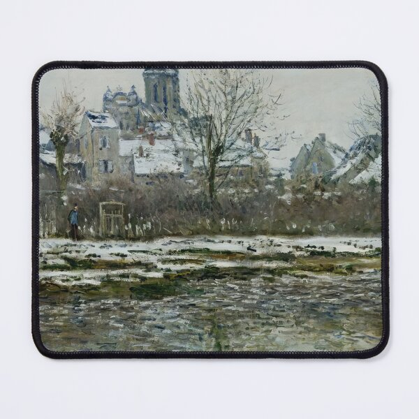 Item preview, The Church at Vetheuil under Snow 1879 by Claude Monet designed and sold by GabyddAlessandr.