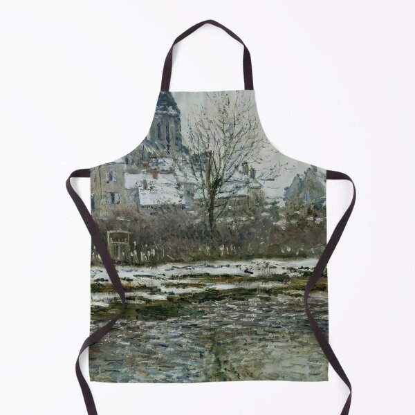 Item preview, The Church at Vetheuil under Snow   1879 by Claude Monet  designed and sold by GabyddAlessandr.