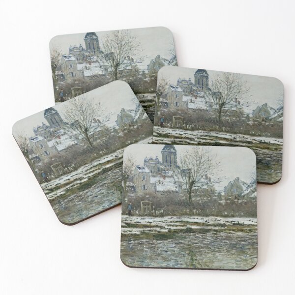 Item preview, The Church at Vetheuil under Snow   1879 by Claude Monet  designed and sold by GabyddAlessandr.