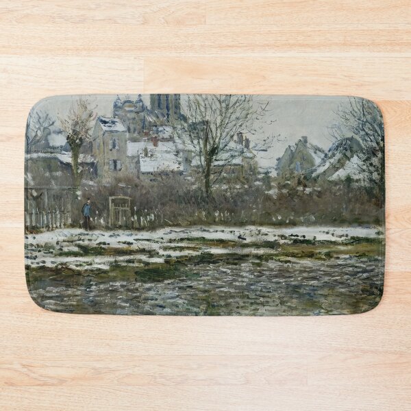 Item preview, The Church at Vetheuil under Snow   1879 by Claude Monet  designed and sold by GabyddAlessandr.