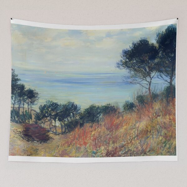 Item preview, The Coast of Varengeville   1882 by Claude Monet  designed and sold by GabyddAlessandr.