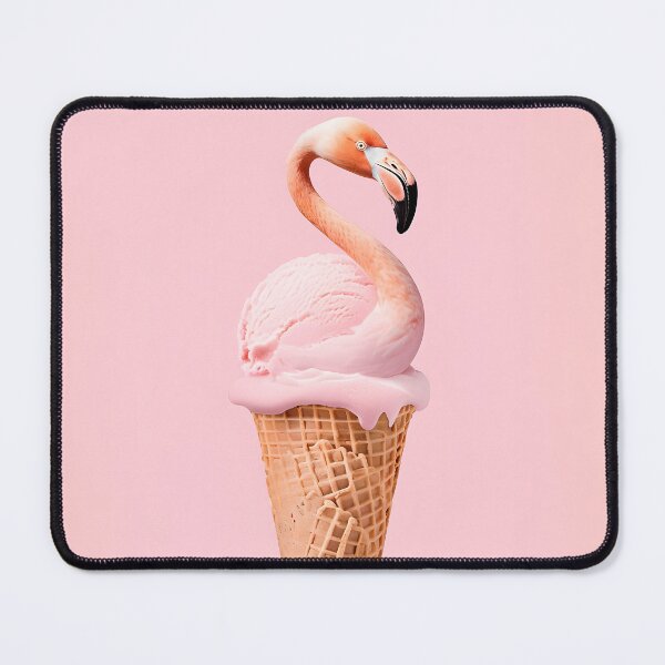 Item preview, Flamingo Ice Cream Cone designed and sold by paulrommer.